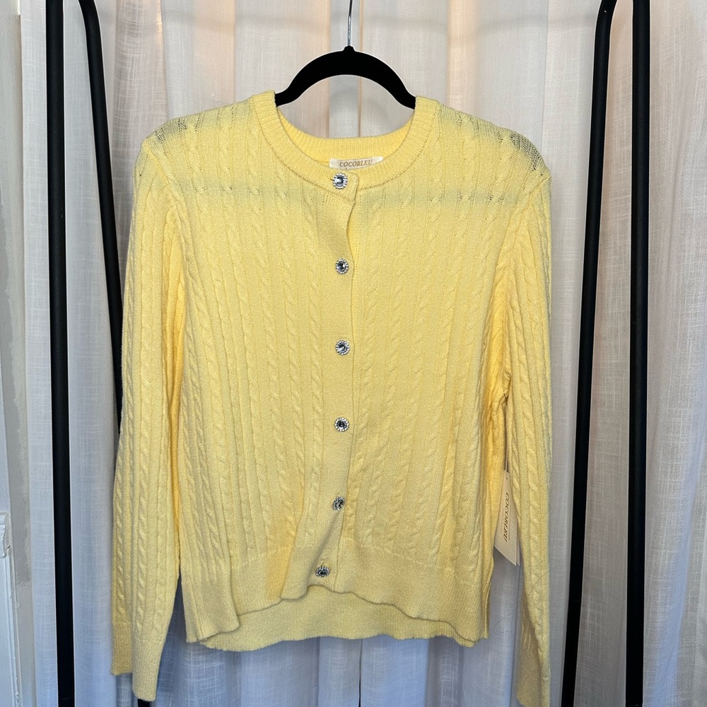Yellow Cardigan